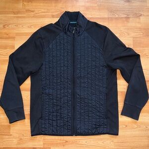 Perry Ellis Black Quilted Jacket